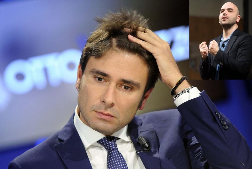 BOTTE DA ORBI | Saviano prende a schiaffi Di Battista, “sei solo un paraculo” [VIDEO]