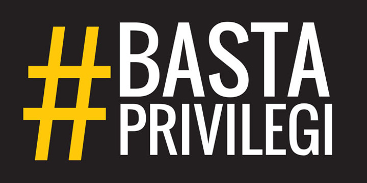 BASTA PRIVILEGI ALLA CASTA
