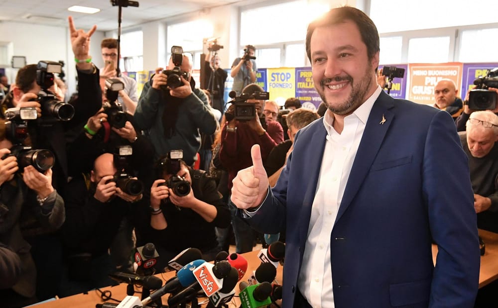 La proposta di Salvini, “governo di centrodestra a tempo sostenuto da M5S” [VIDEO]