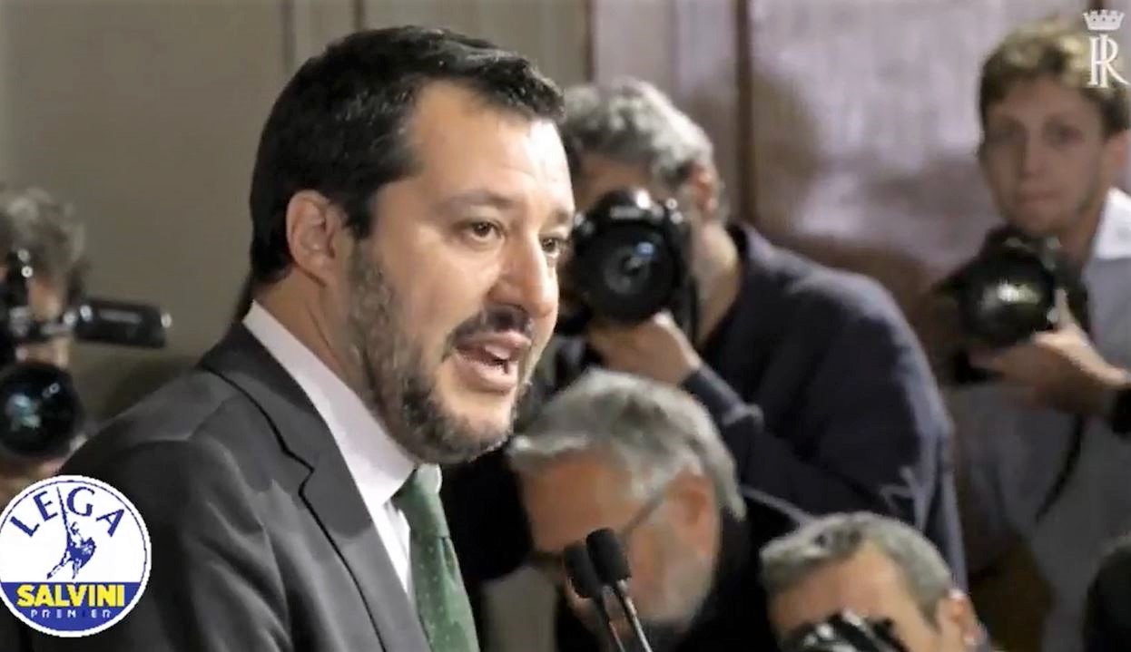 Salvini al Quirinale: “Pronti a partire. Conte? Nomi per il premier sono tutti politici” [VIDEO]