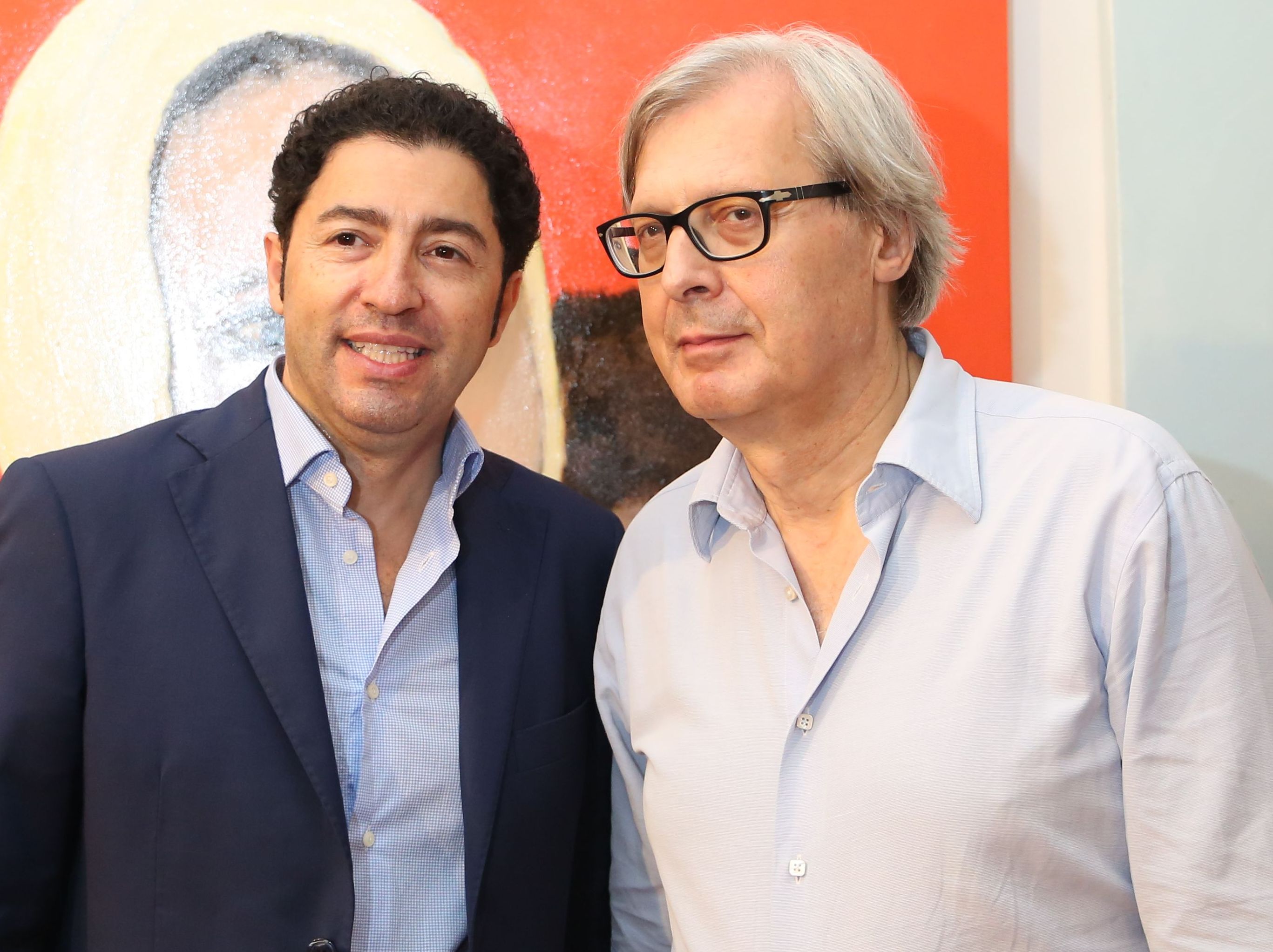 Vittorio Sgarbi e Salvo Nugnes presentano la loro biennale
