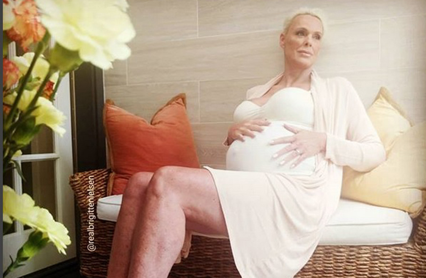 Brigitte Nielsen aspetta un figlio a 54 anni