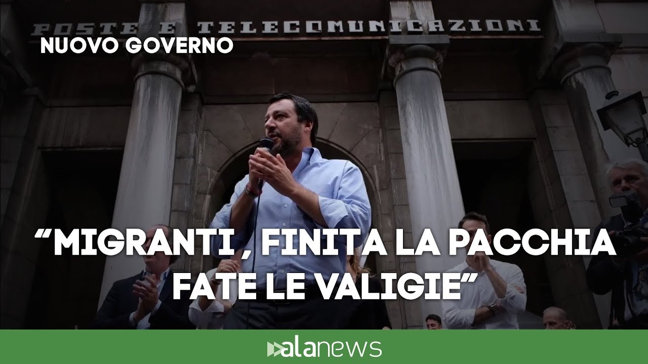 Immigrati, “tunisini delinquenti”: scontro diplomatico con la Tunisia dopo le parole di Salvini [VIDEO]
