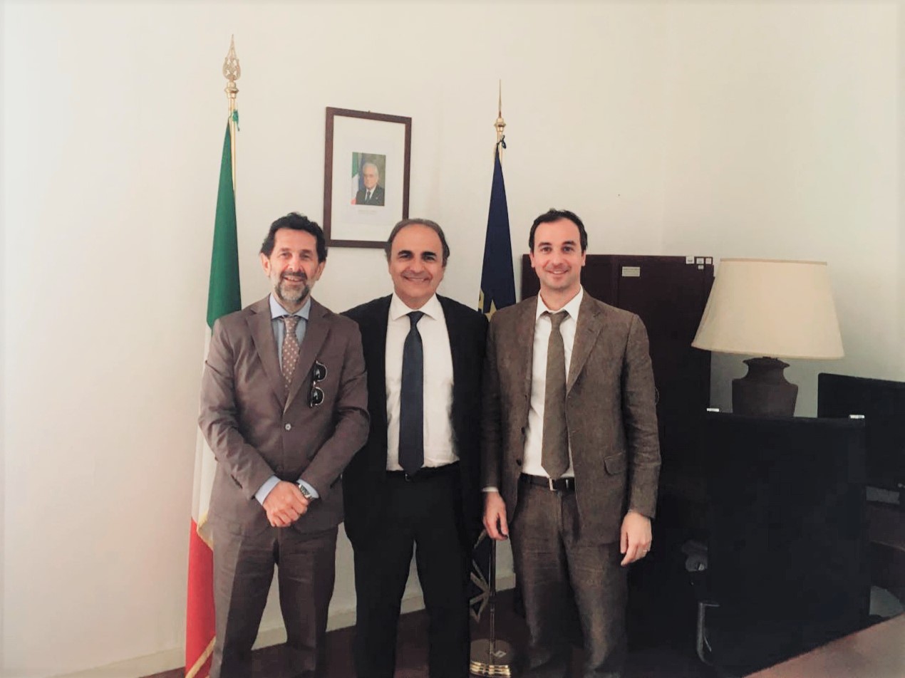 Scuole italiane all’estero, Merlo e Borghese (MAIE) ricevono Sergio Badino (Dante Alighieri di Cordoba)