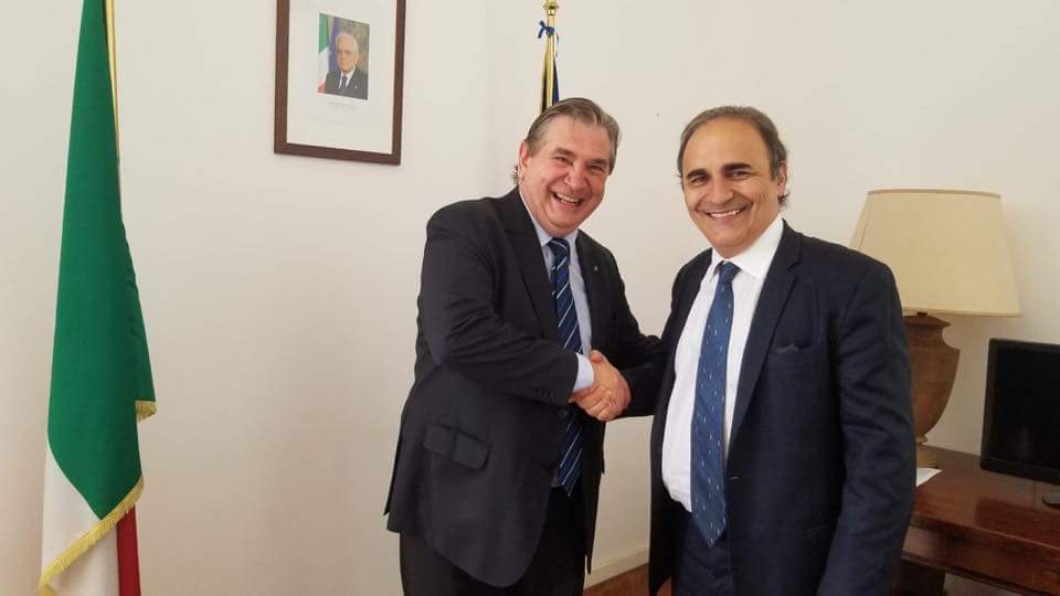 Petruzziello (Comites Curitiba) incontra sottosegretario Merlo, “al lavoro per gli italiani in Brasile”