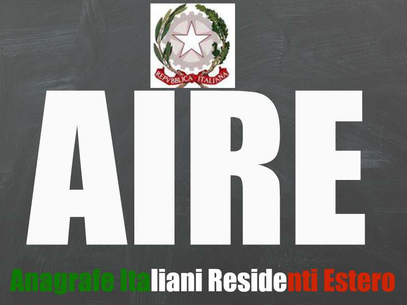 Italiani all'estero e AIRE