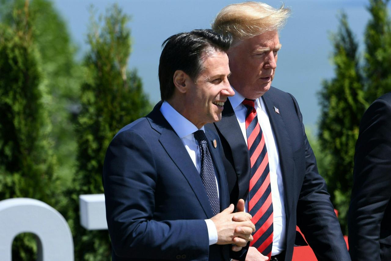Conte da Trump, “i nostri sono governi del cambiamento” [VIDEO]