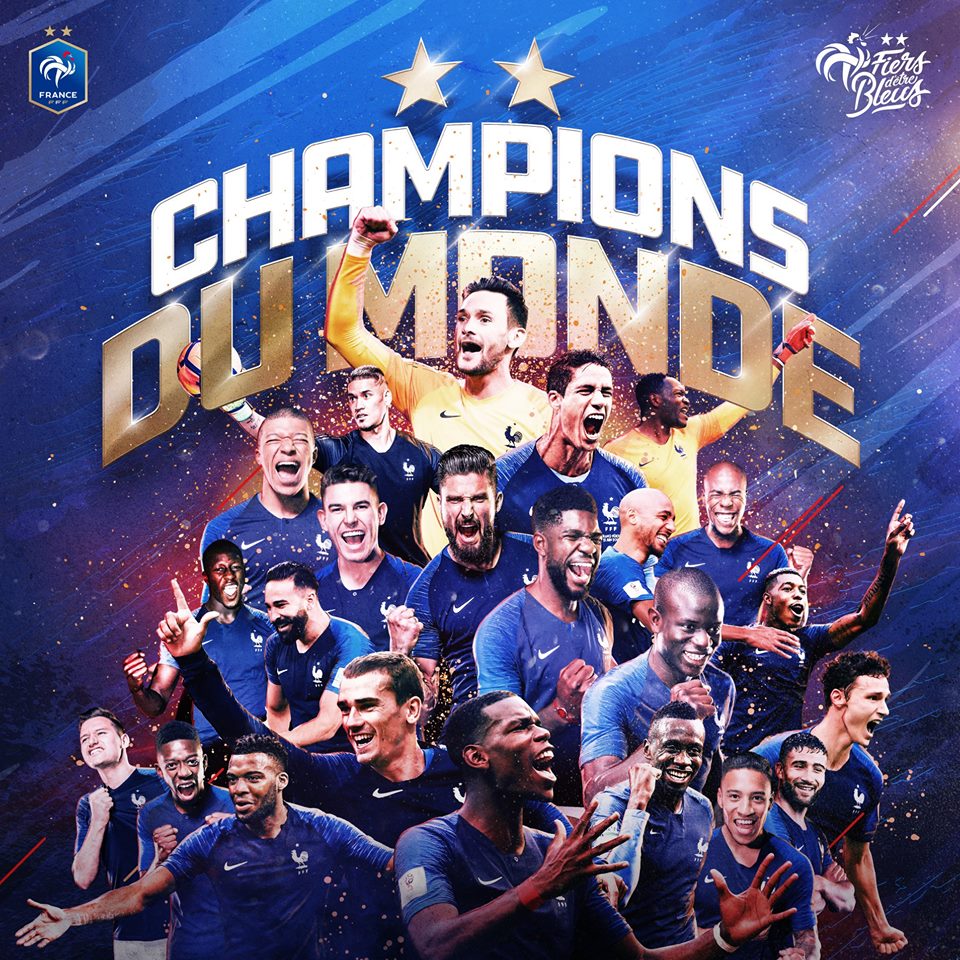 Mondiali 2018, Francia batte Croazia 4 a 2 ed è campione del mondo