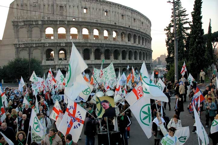 AL FIANCO DI MATTEO SALVINI. ANCHE A ROMA