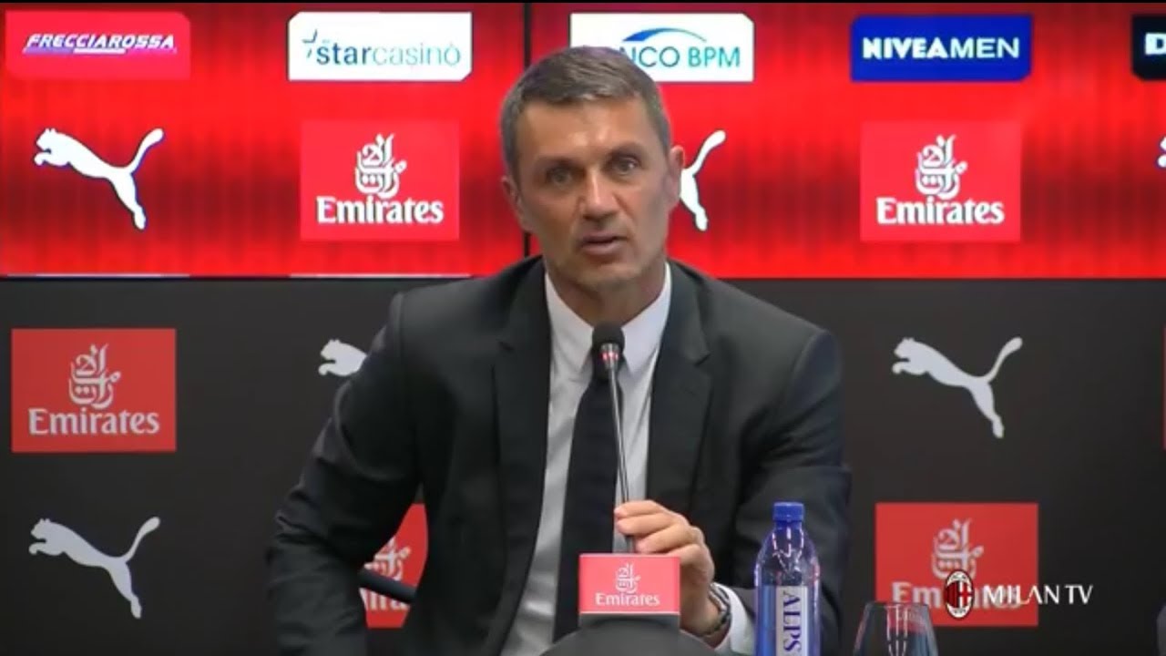 Paolo Maldini torna al Milan, “mi occuperò di tutta l’area sportiva” [VIDEO]