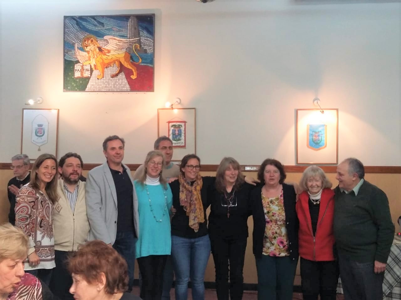 Italiani in Argentina, a Rosario 150 persone per inaugurazione MOSAICO VENEZIANO