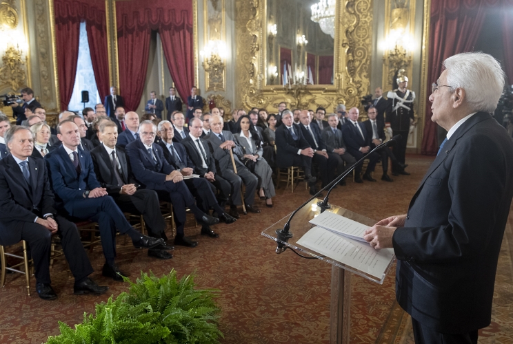 Mattarella, “indispensabile il sostegno pubblico alla stampa italiana all’estero” [FOTO e VIDEO]