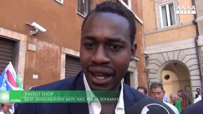 Paolo Diop responsabile immigrazione Fdi, “Giorgia Meloni coraggiosa”