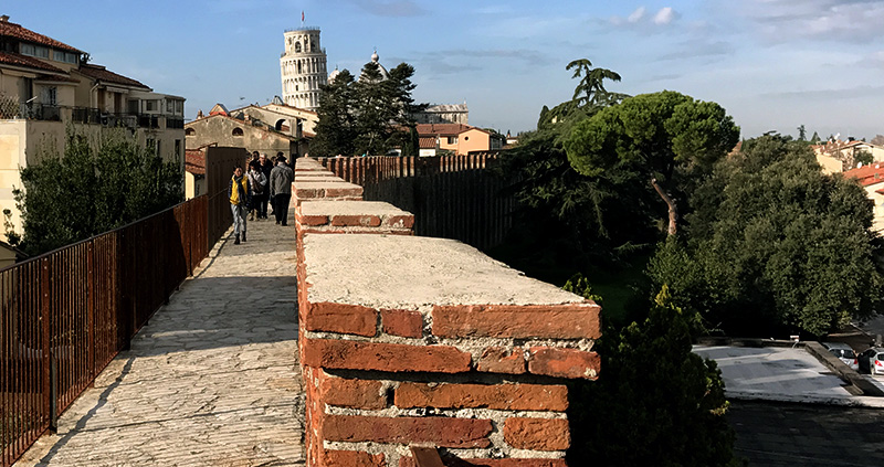 RECORD | Oltre 80mila visitatori in pochi mesi per le Mura di Pisa