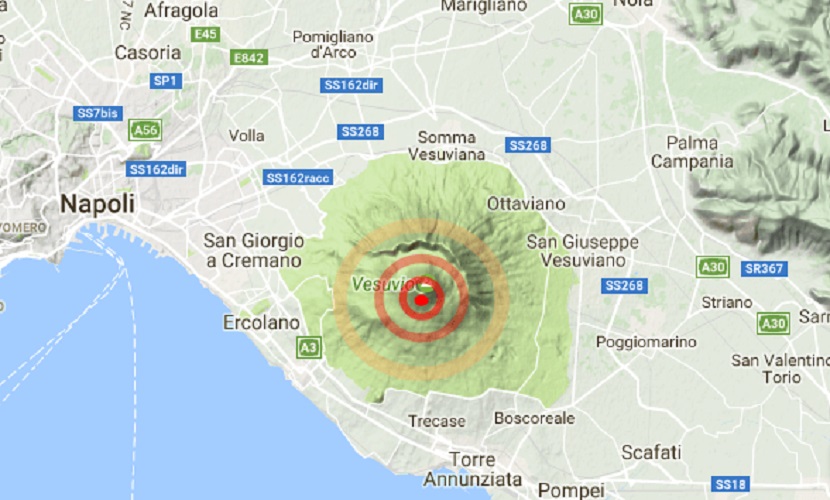 Terremoto, sul Vesuvio la terra trema ancora: nuove scosse