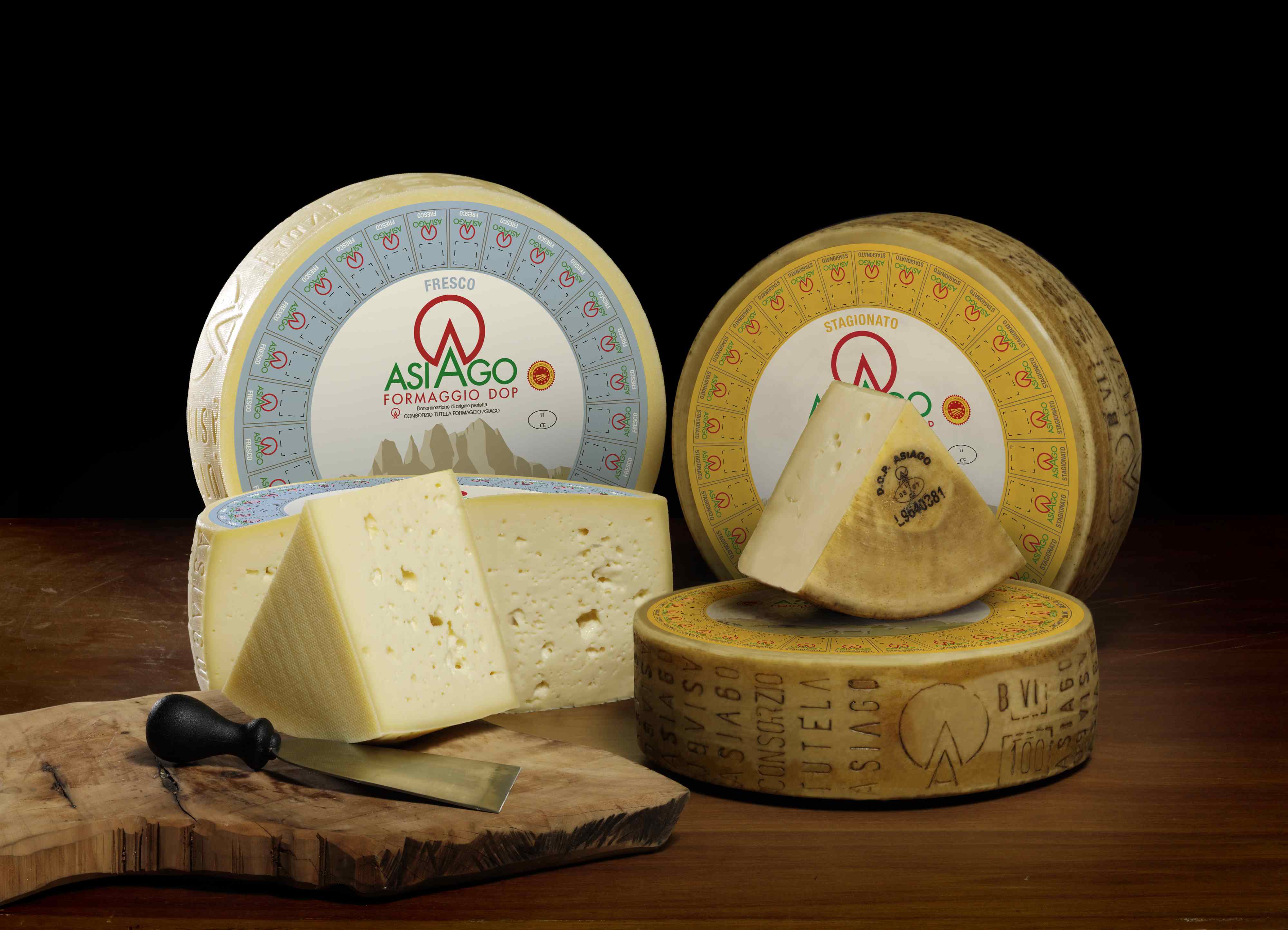 Nel 2018 Asiago DOP in crescita su entrambe le tipologie