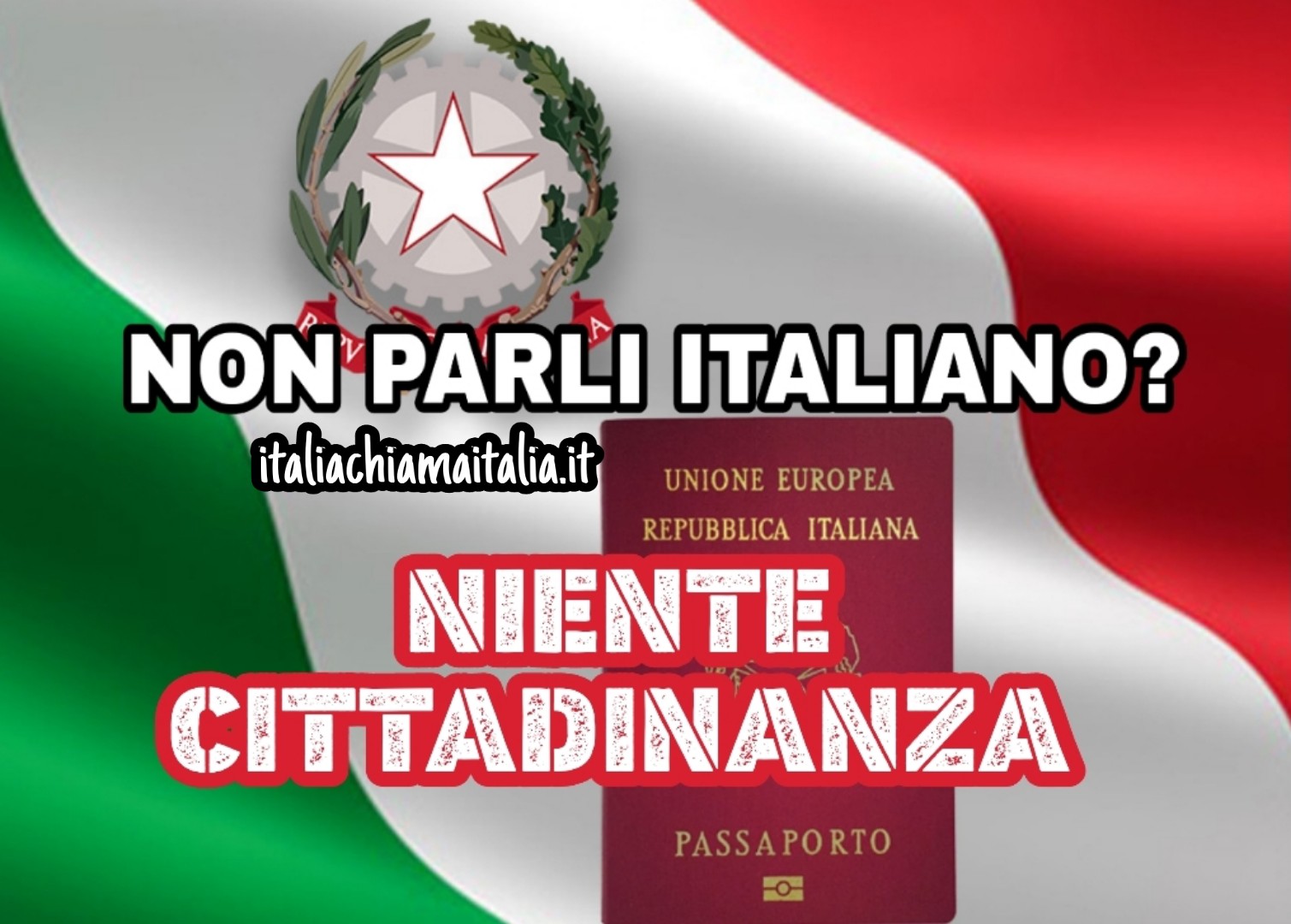 Vuoi la cittadinanza italiana? Devi saper scrivere e parlare in