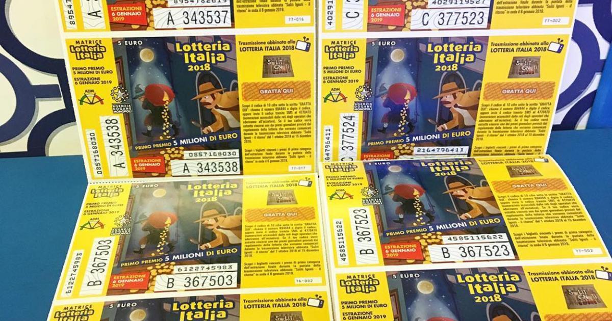 Lotteria Italia, dal 2002 27 milioni di euro non sono stati riscossi