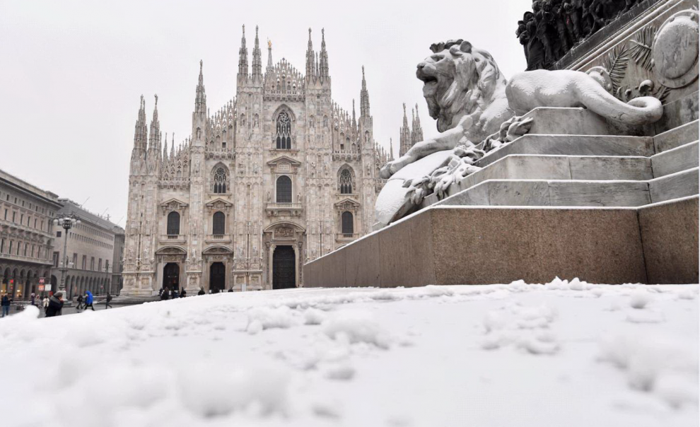 METEO | Neve in arrivo al Nord, anche a Milano. Freddo e pioggia al Sud