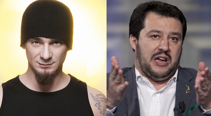 Da Salvini “doppio bacione” a J-Ax che lo aveva attaccato
