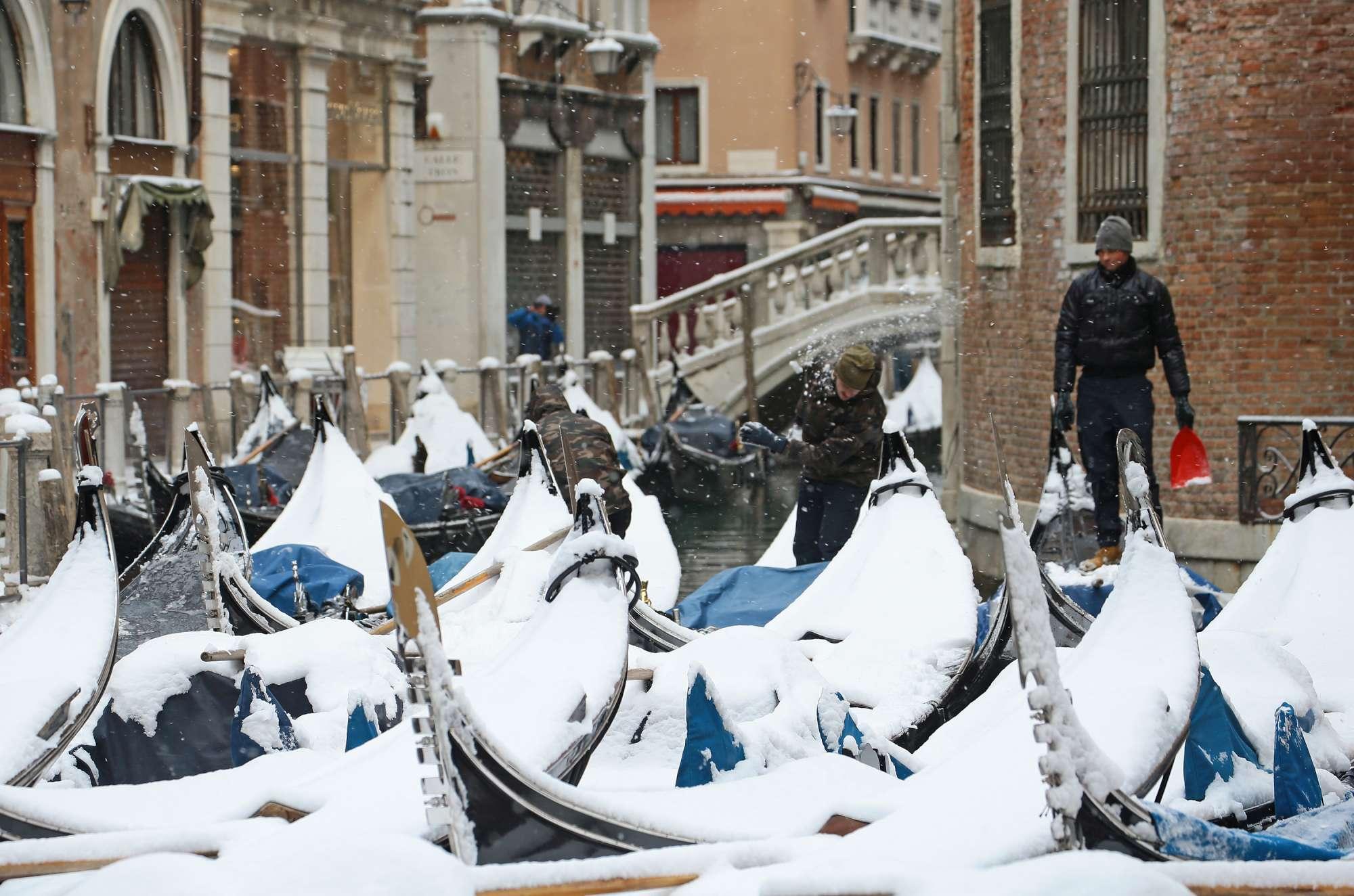 Forti nevicate in arrivo in Veneto, anche in pianura