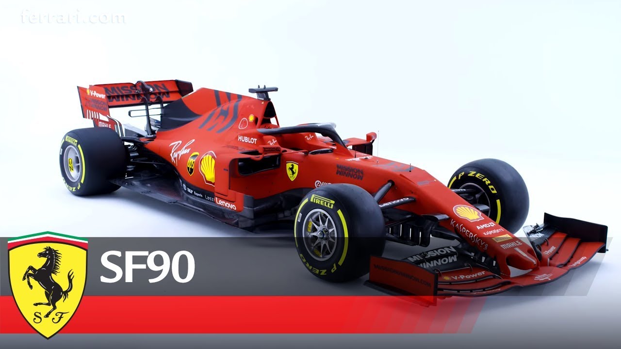VIDEO | F1, presentata la Ferrari SF90. Rosso meno intenso e linee più semplici