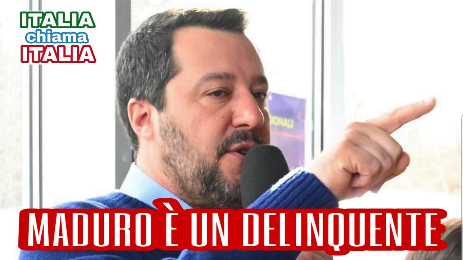 Salvini: “Maduro è un delinquente, faremo di tutto perché cada prima possibile” [VIDEO]