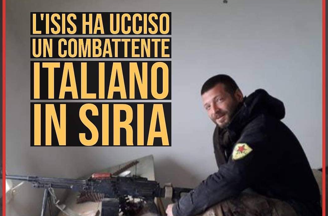 33 ANNI, TOSCANO | Lorenzo Orsetti, ucciso dall’Isis in Siria