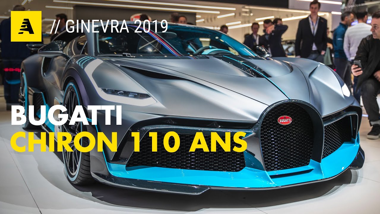 VIDEO | Bugatti Chiron 110 ans al Salone di Ginevra 2019, ce ne sono solo 20 al mondo