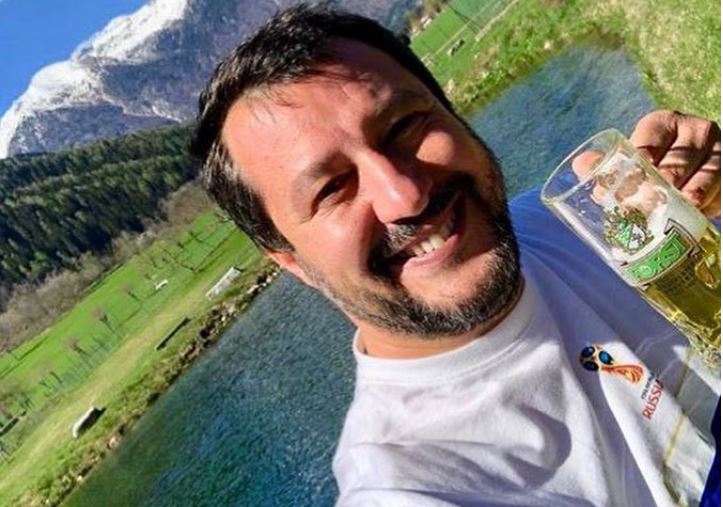La Lega vola al 37%, Salvini sui social: “Tutto questo grazie a voi”