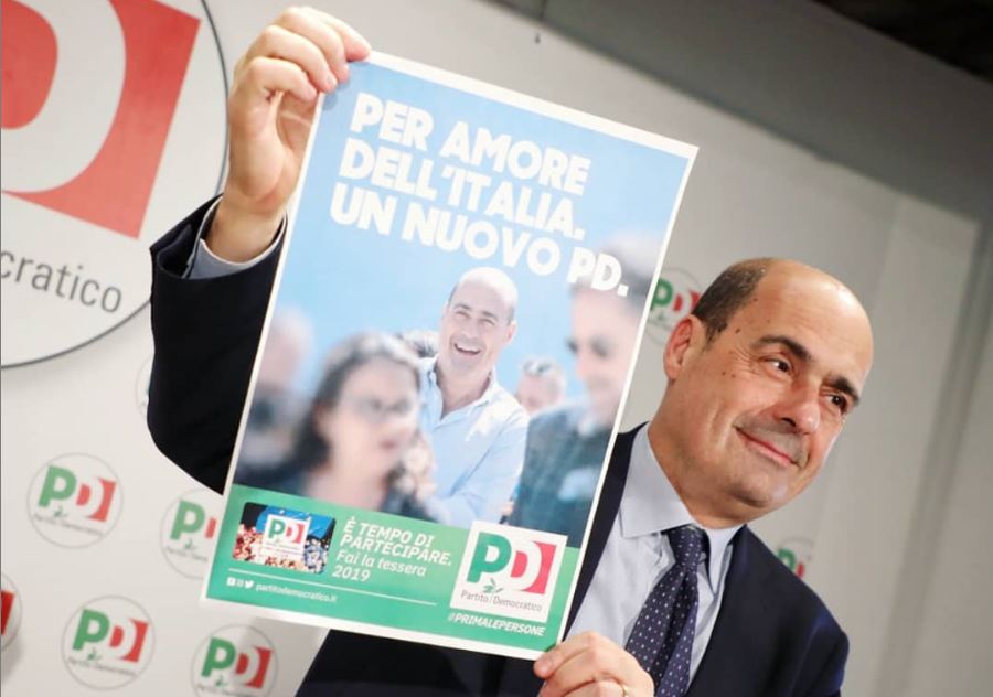 Zingaretti, “Salvini sta distruggendo l’Italia”