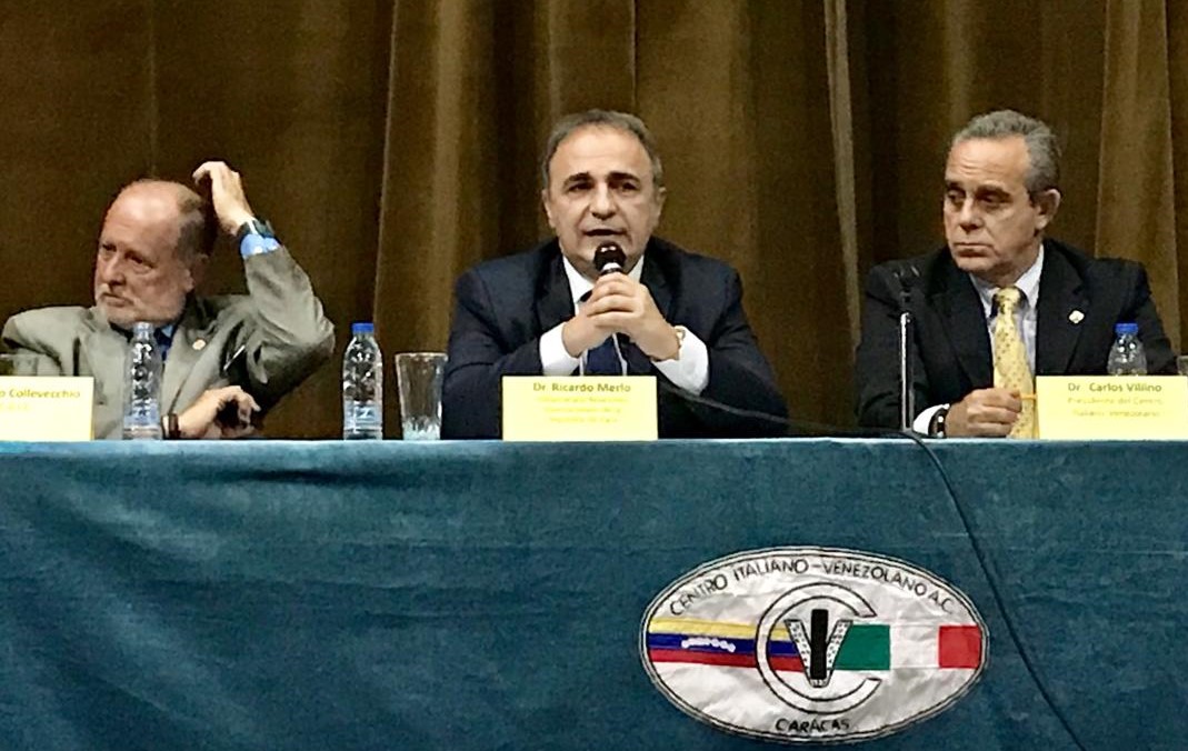Venezuela, Sottosegretario Merlo annuncia da Caracas la riapertura e il potenziamento del Consolato di Maracaibo [FOTO]