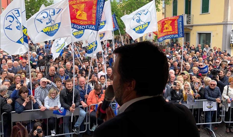 “DEVONO PASSARE SUL MIO CORPO” | Salvini: “L’Iva non aumenterà, garantisco io” [VIDEO]