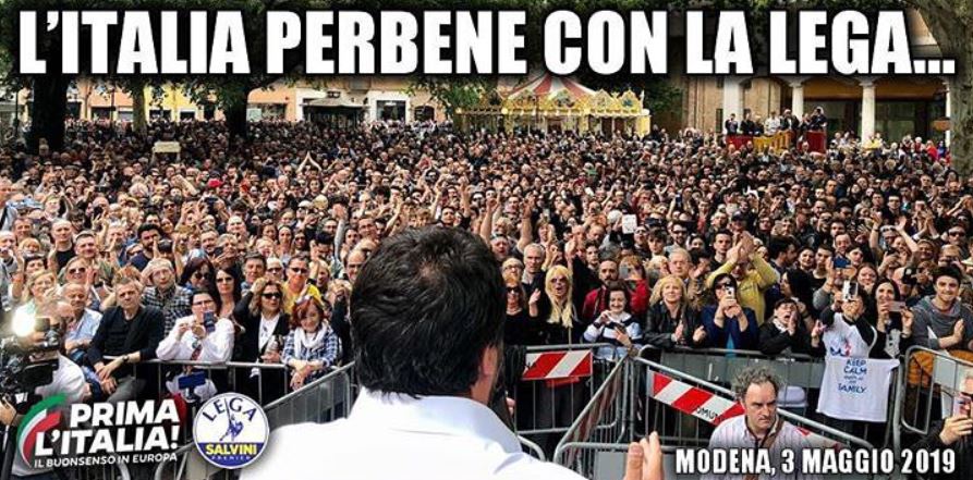 Salvini a Fazio, “se ti dimezzi lo stipendio vengo da Modena a piedi” [VIDEO]