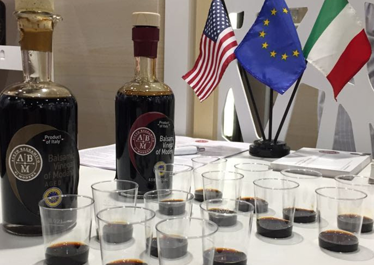 L’aceto balsamico di Modena Igp in tour da Bruxelles a New York