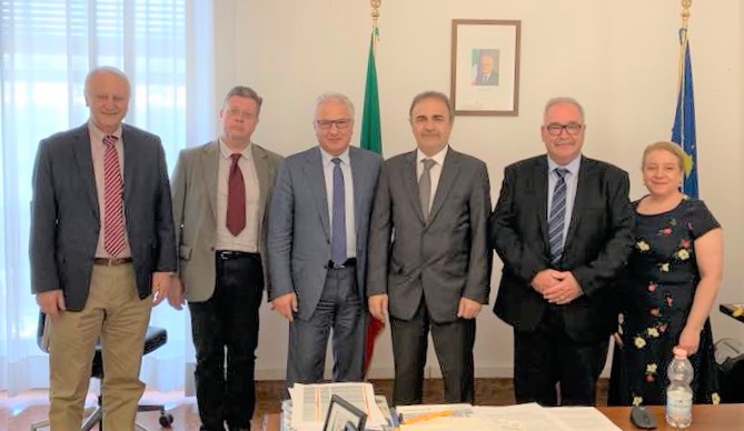 Positivo incontro di una delegazione del CO.AS.IT. di Melbourne con il Sottosegretario Merlo