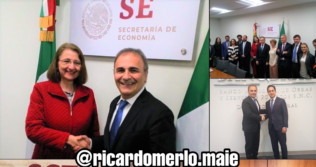 MISSIONE COMPIUTA | Sottosegretario Merlo: “Ora relazioni commerciali ed economiche più forti tra Italia e Messico” [FOTO e VIDEO]