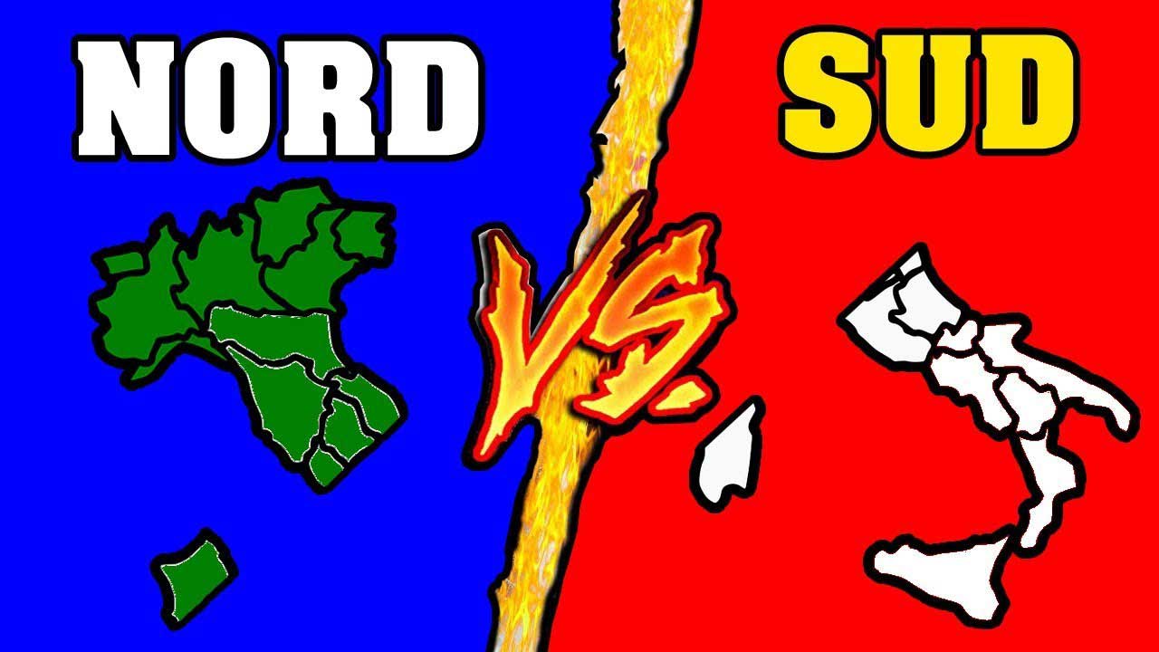 Una guerra tra giornali del Sud e giornali del Nord