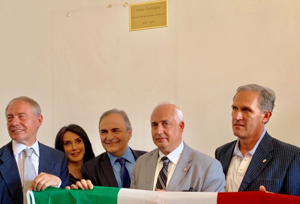 Francesca Alderisi (Fi) alla Farnesina per Cerimonia targa in memoria di Mirko Tremaglia