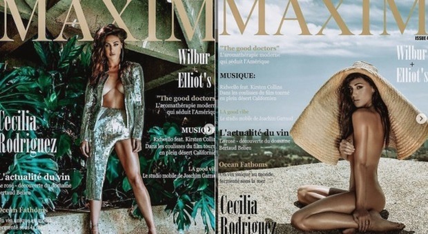 Una cover very osè per la sorella di Belen