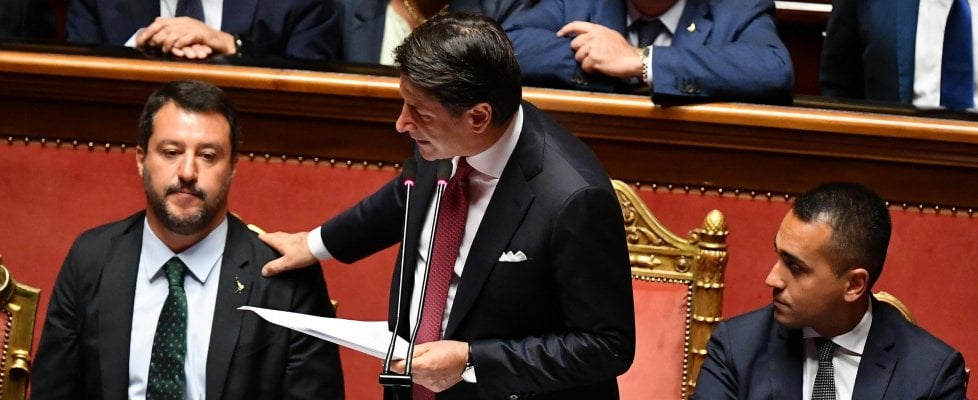 CRISI DI GOVERNO | Conte si dimette: “Salvini ha inseguito interessi personali” [VIDEO]