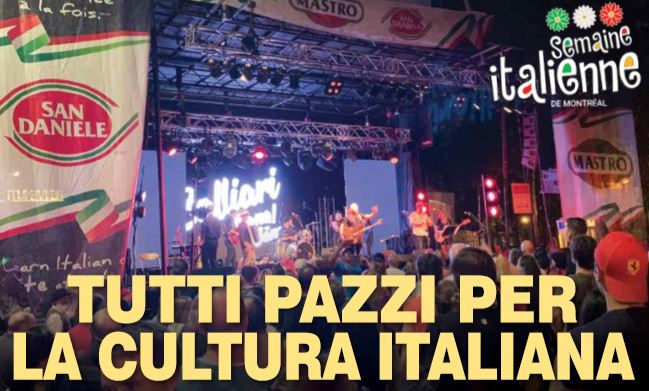 CANADA | Montreal, tutti pazzi per la cultura italiana
