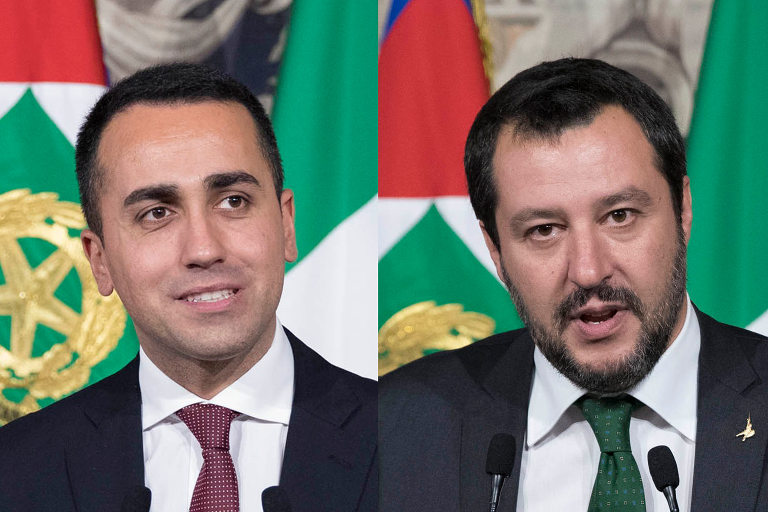 Salvini accetta la sfida M5S: “Taglio parlamentari e poi voto”. Di Maio: “Tagliamo anche gli stipendi”