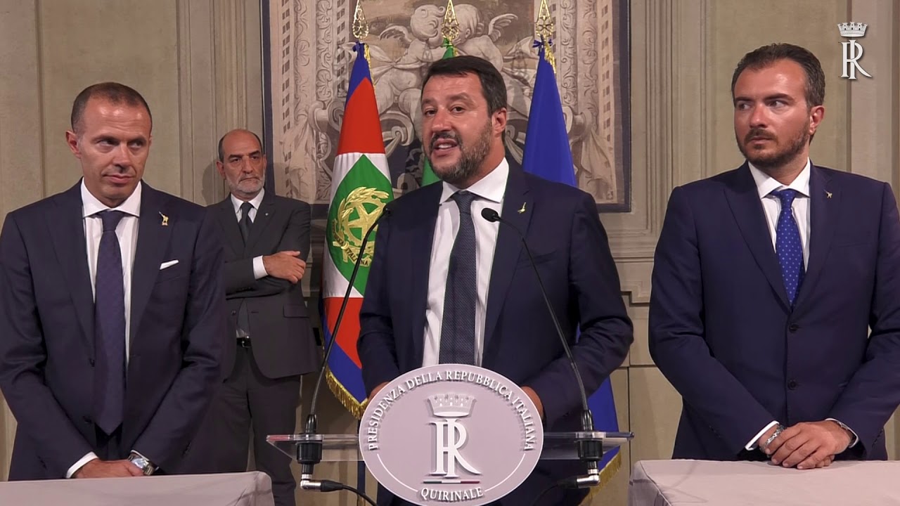 VIDEO | Consultazioni, Salvini: “Italiani in ostaggio di 100 parlamentari attaccati alla poltrona”