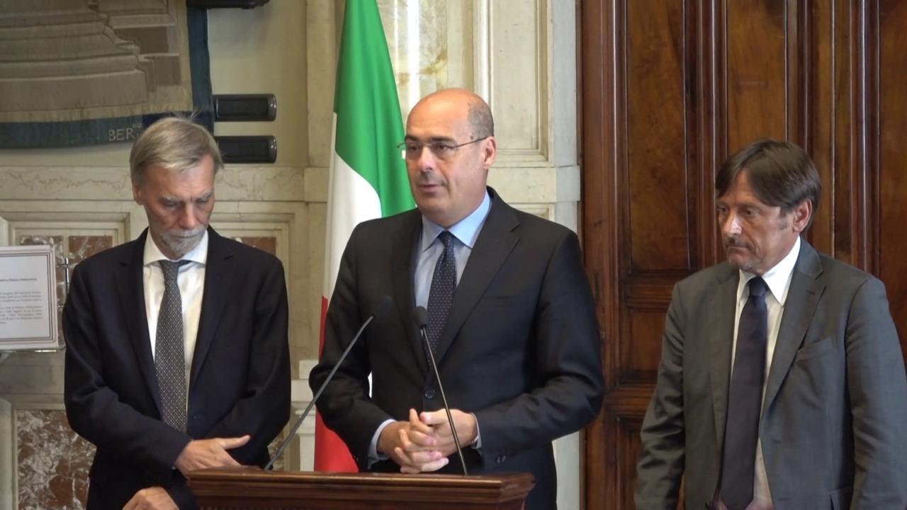 Consultazioni Conte, Zingaretti: “Priorità: taglio tasse e revisione del Decreto sicurezza” [VIDEO]