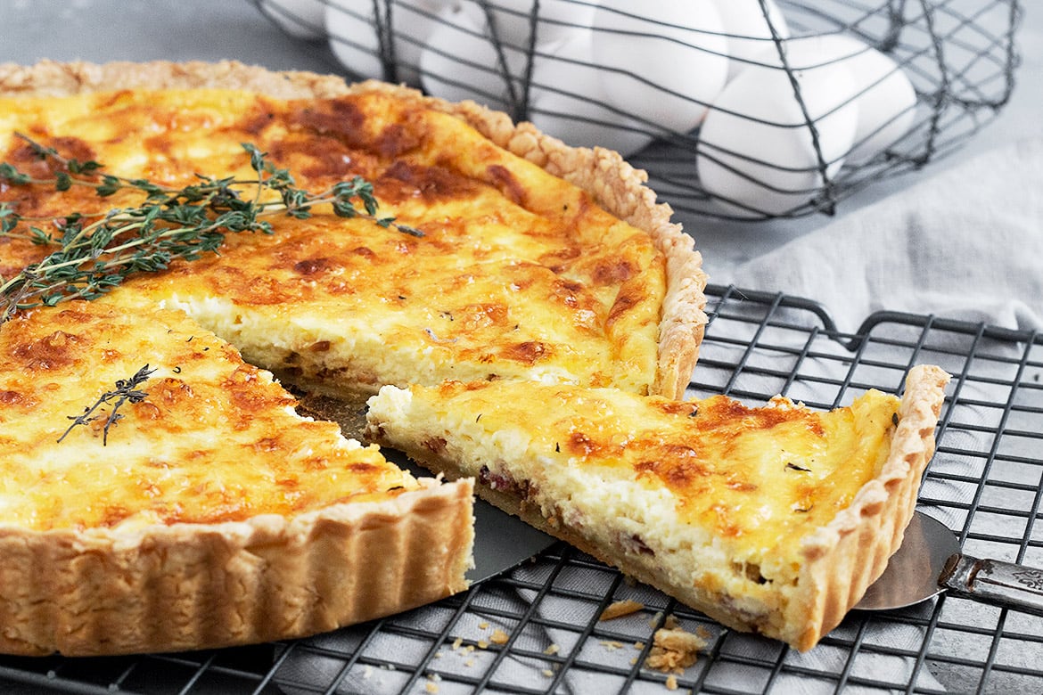 Quiche, la torta salata di origine francese