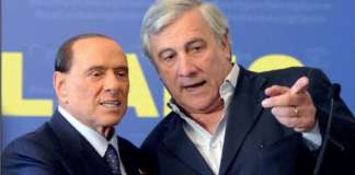 Forza Italia, Tajani con Berlusconi