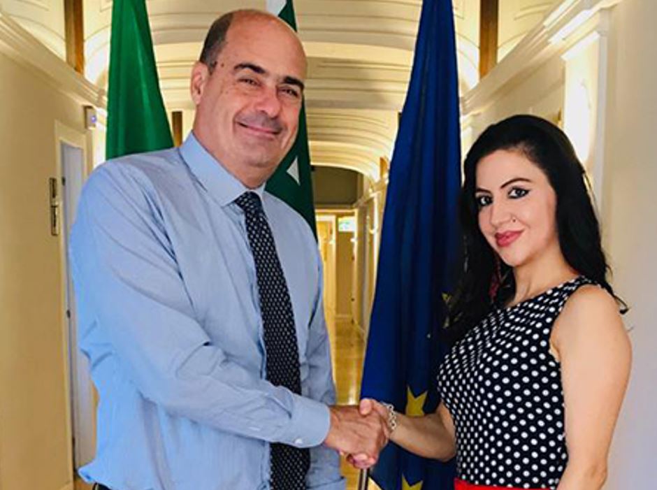 L’INCONTRO | Francesca La Marca da Zingaretti: “Pd abbia una sempre maggiore attenzione verso gli italiani all’estero”