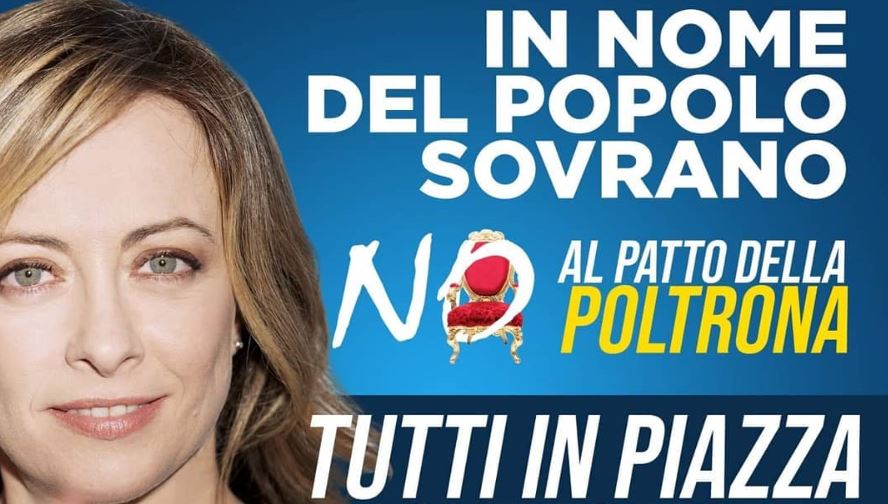 Giorgia Meloni: “Questo è un governo truffa. Salvini? Vi dico dove ha sbagliato”