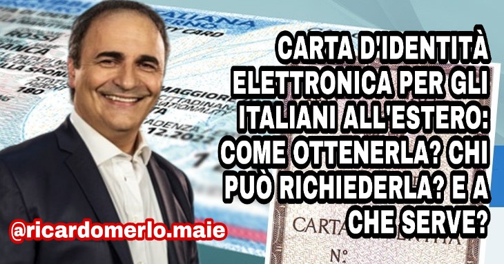 VIDEO | Italiani all’estero, Sottosegretario Merlo: “Ecco a che serve la Carta d’identità elettronica”